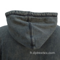 Sweat-shirt à capuche lavé vintage 100% personnalisé